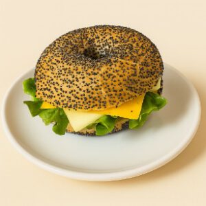 Üç Peynirli Bagel Sandviç